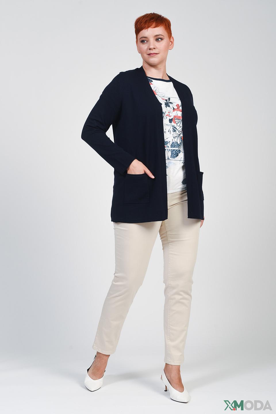 Жакет Via Appia DUE темно-синий