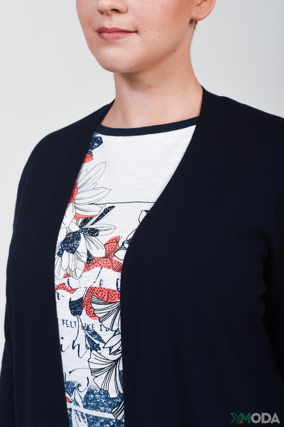 Жакет Via Appia DUE темно-синий