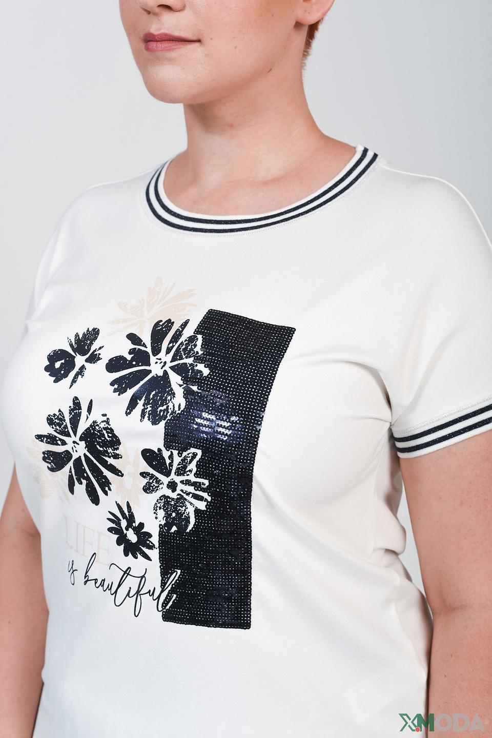 Футболка Thomas Rabe с цветами