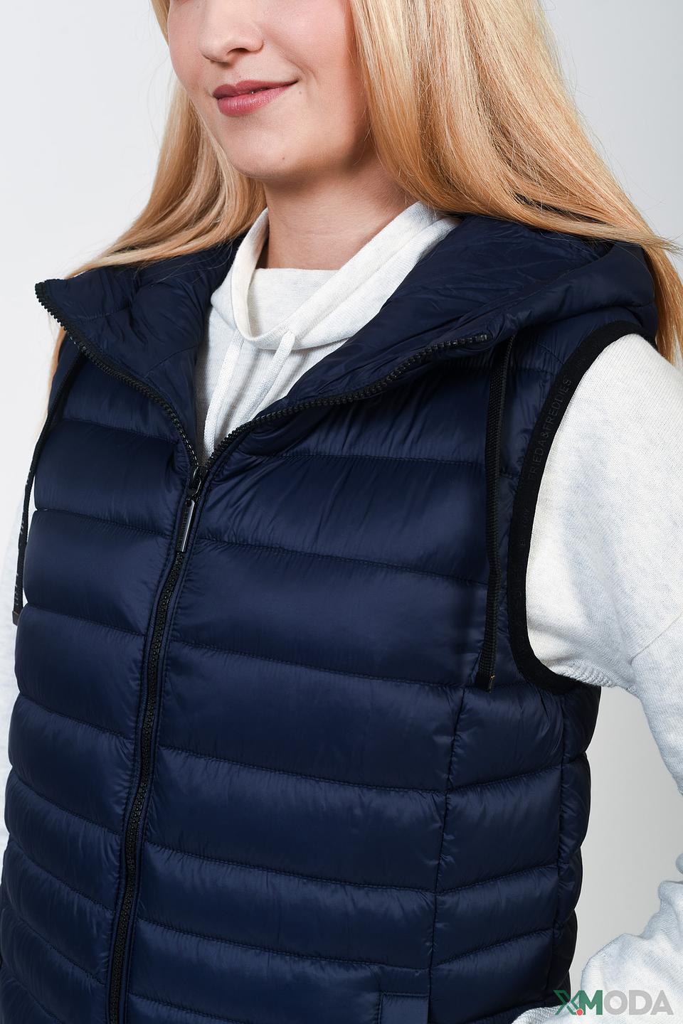 Жилет Frieda and Freddies стеганый синий