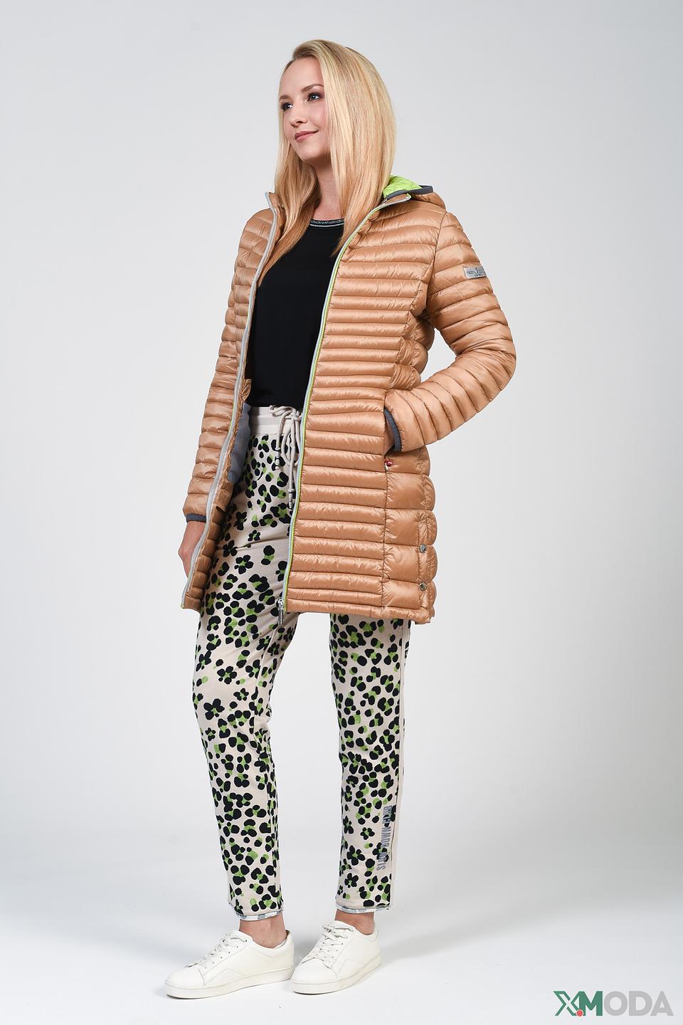 Пальто Frieda and Freddies стеганое бежевое