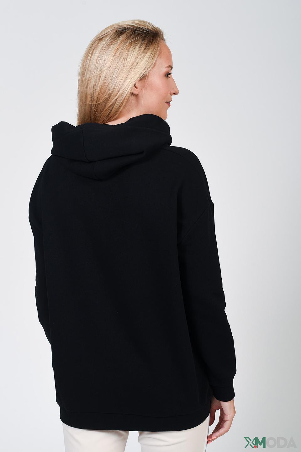 Пуловер Cinque с надписью чёрный