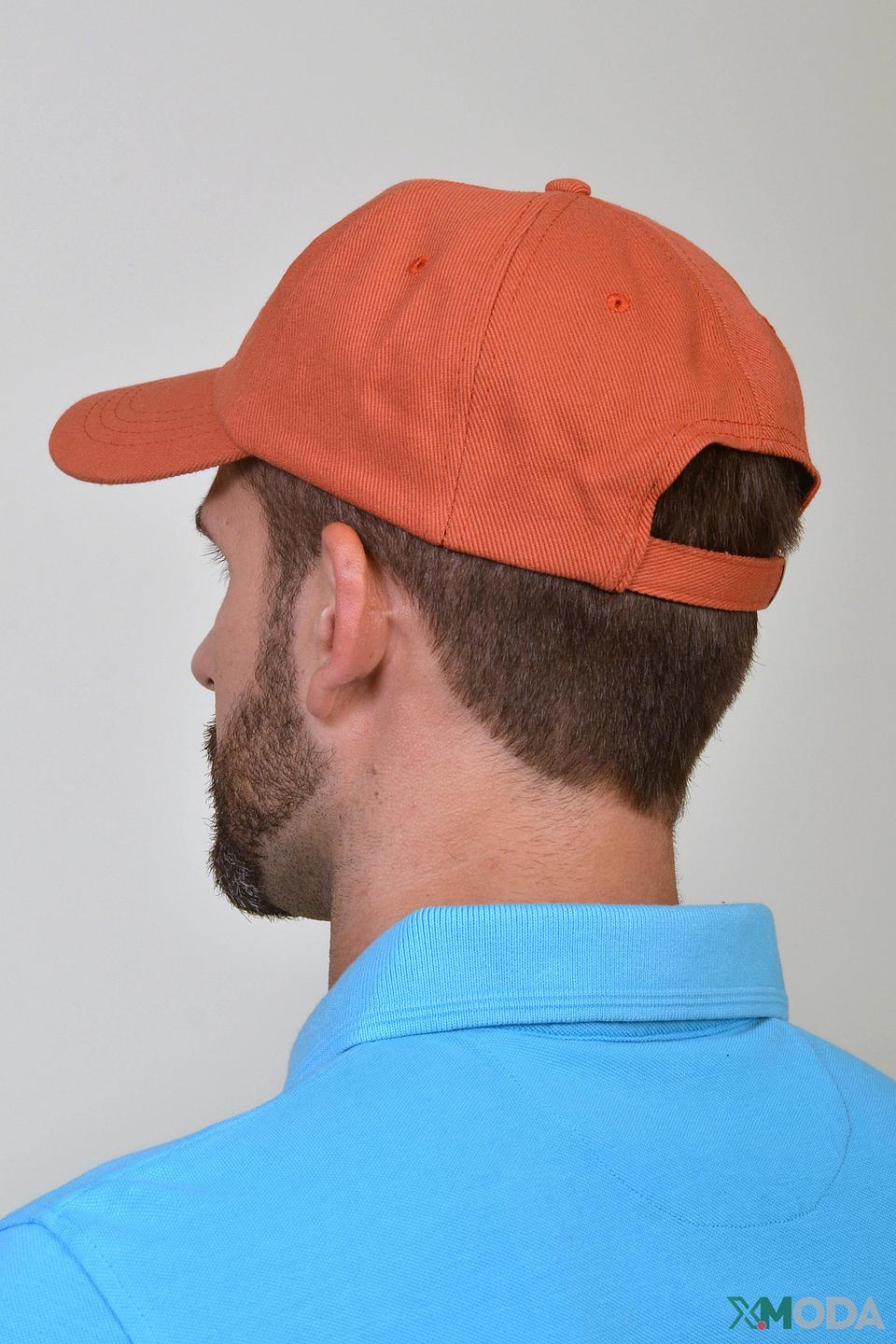 Кепка Pezzo рыжая с вышивкой