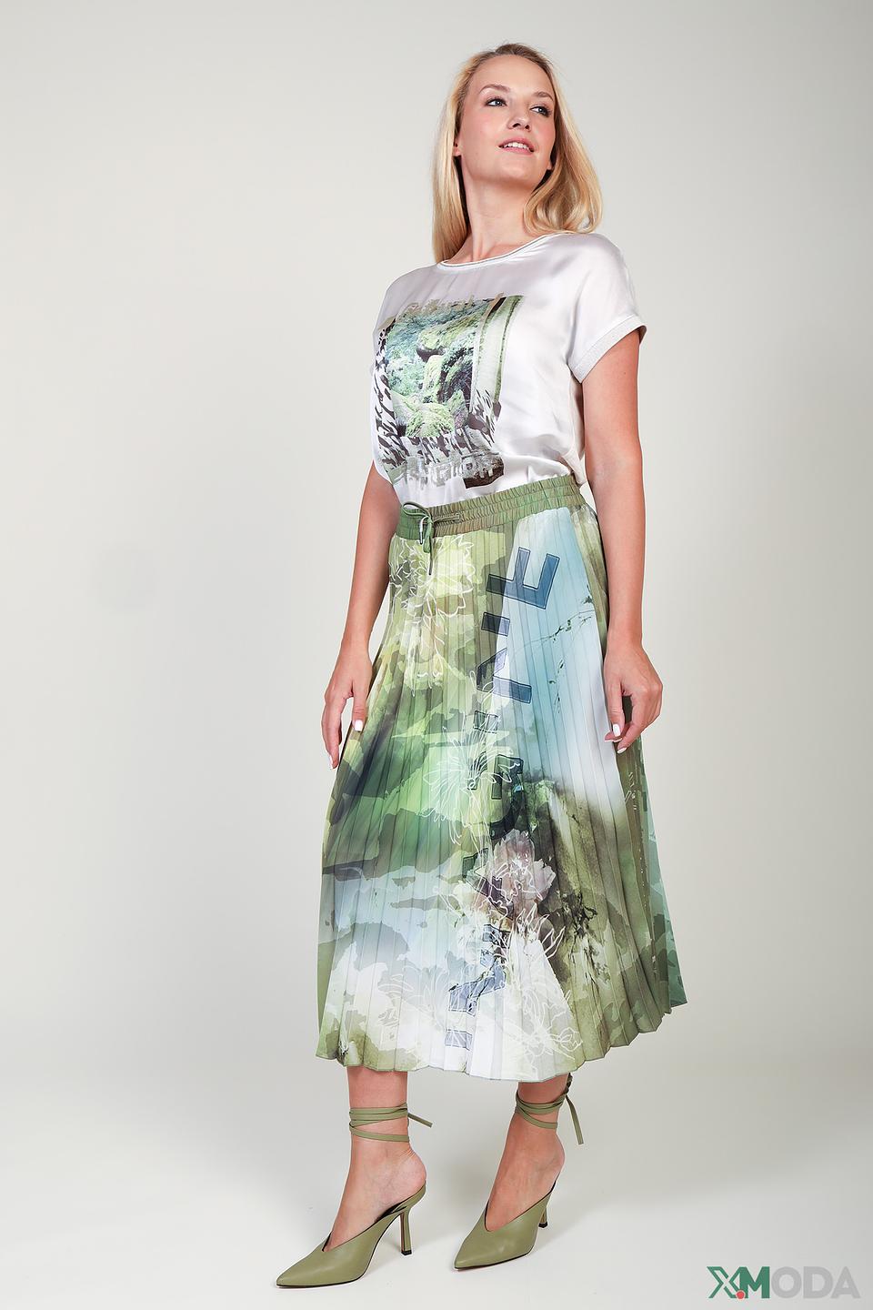 Футболка Lecomte с принтом "Natural"