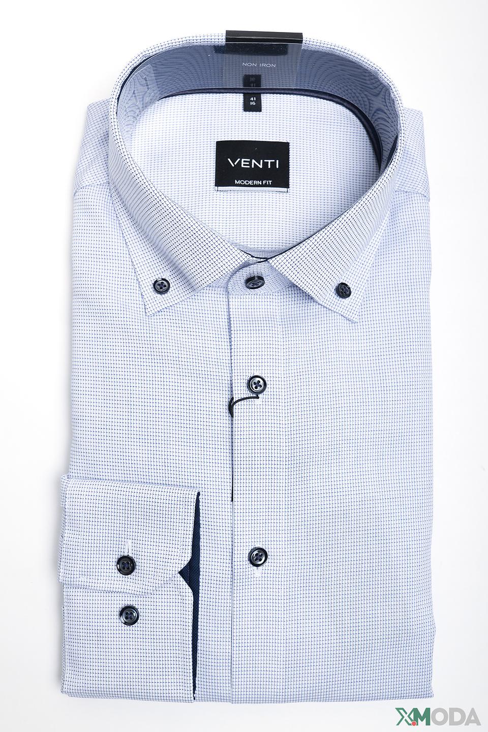 Рубашка Venti men голубая