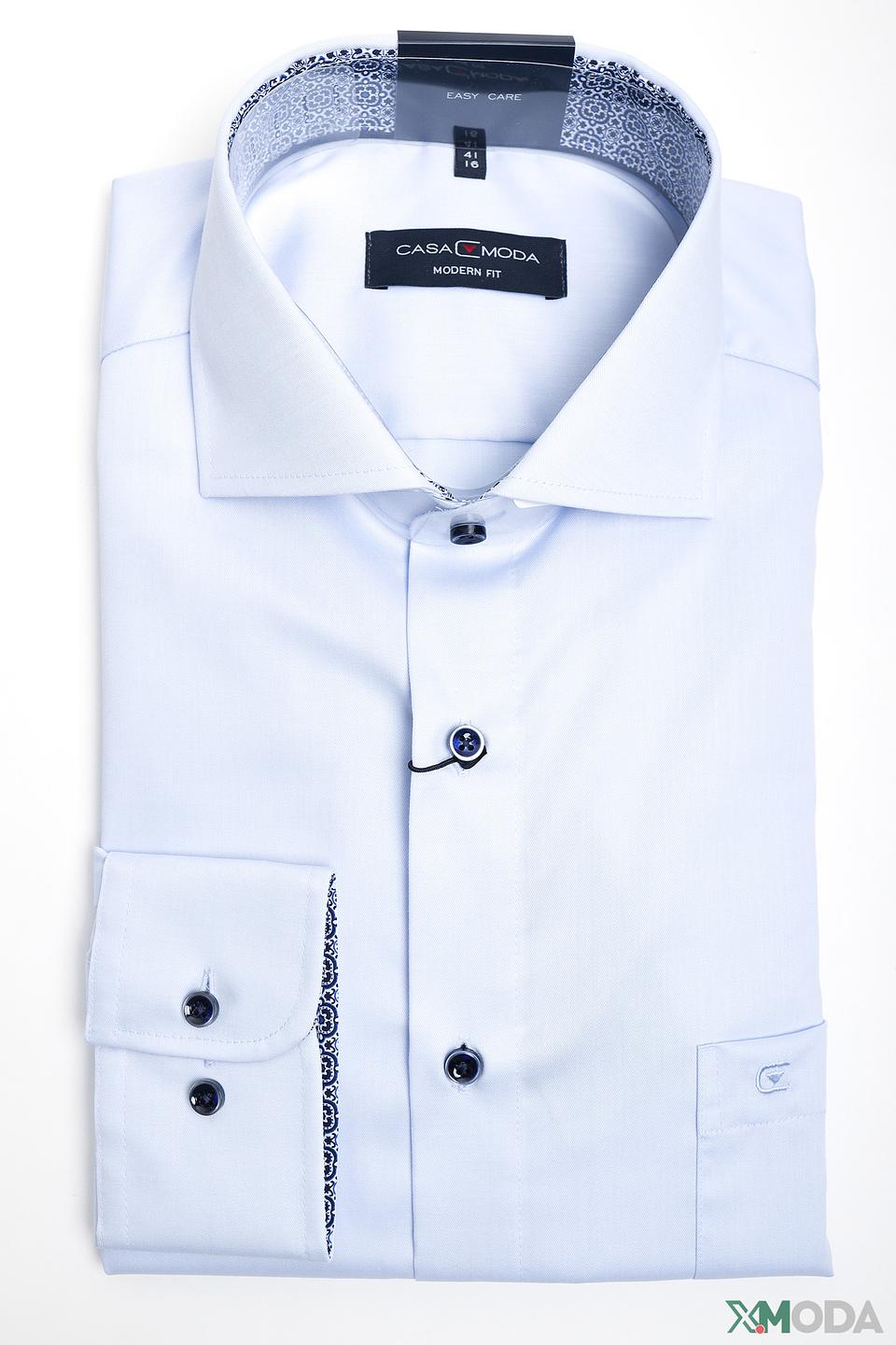 Рубашка Casa Moda голубая