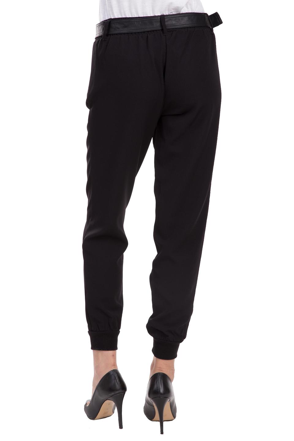 Брюки Tom Tailor чёрные с поясом