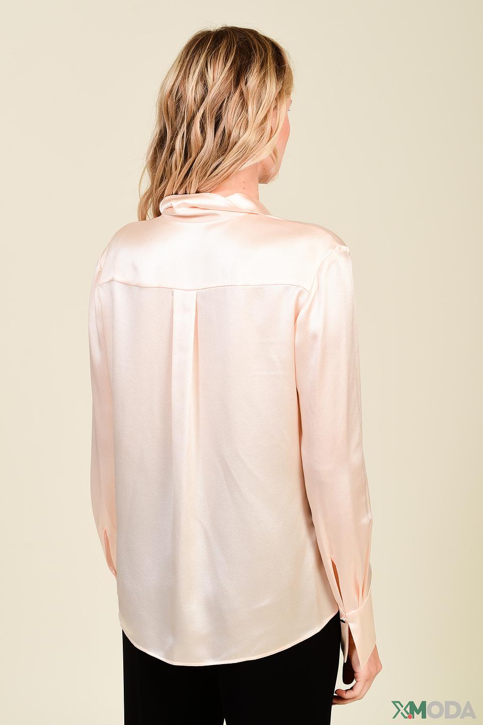 Рубашка Marc Cain шёлковая бежевая