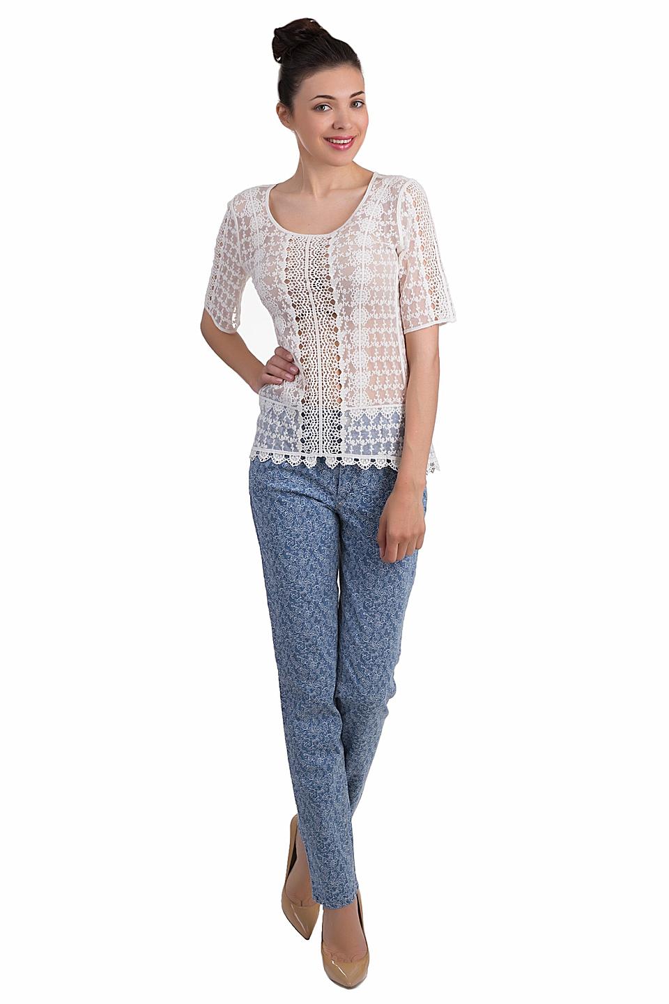 Блуза Apanage белая кружевная