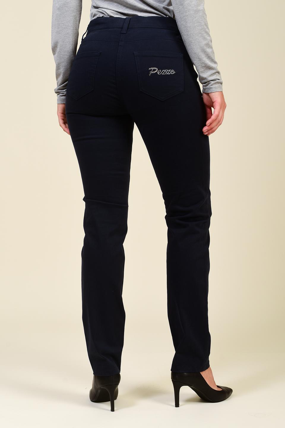 Брюки Pezzo классические темно-синие