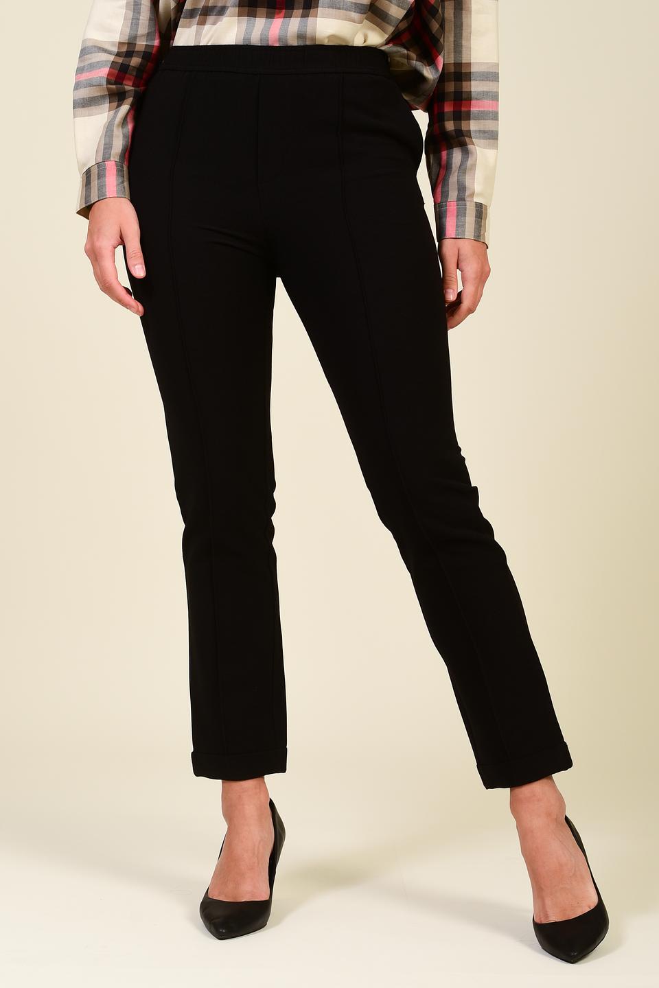 Брюки Pezzo чёрные с резинкой