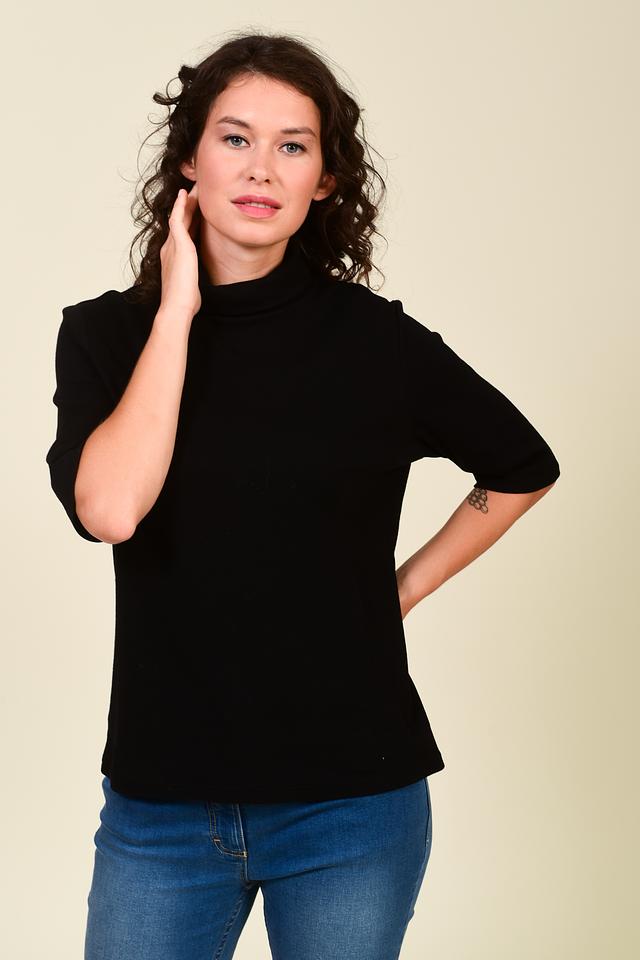 Пуловер Pezzo чёрный с рукавом 3/4