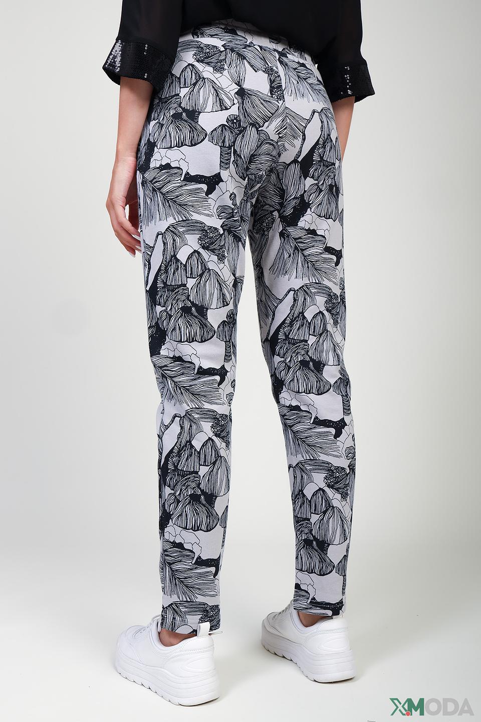 Брюки Pezzo с цветочным принтом