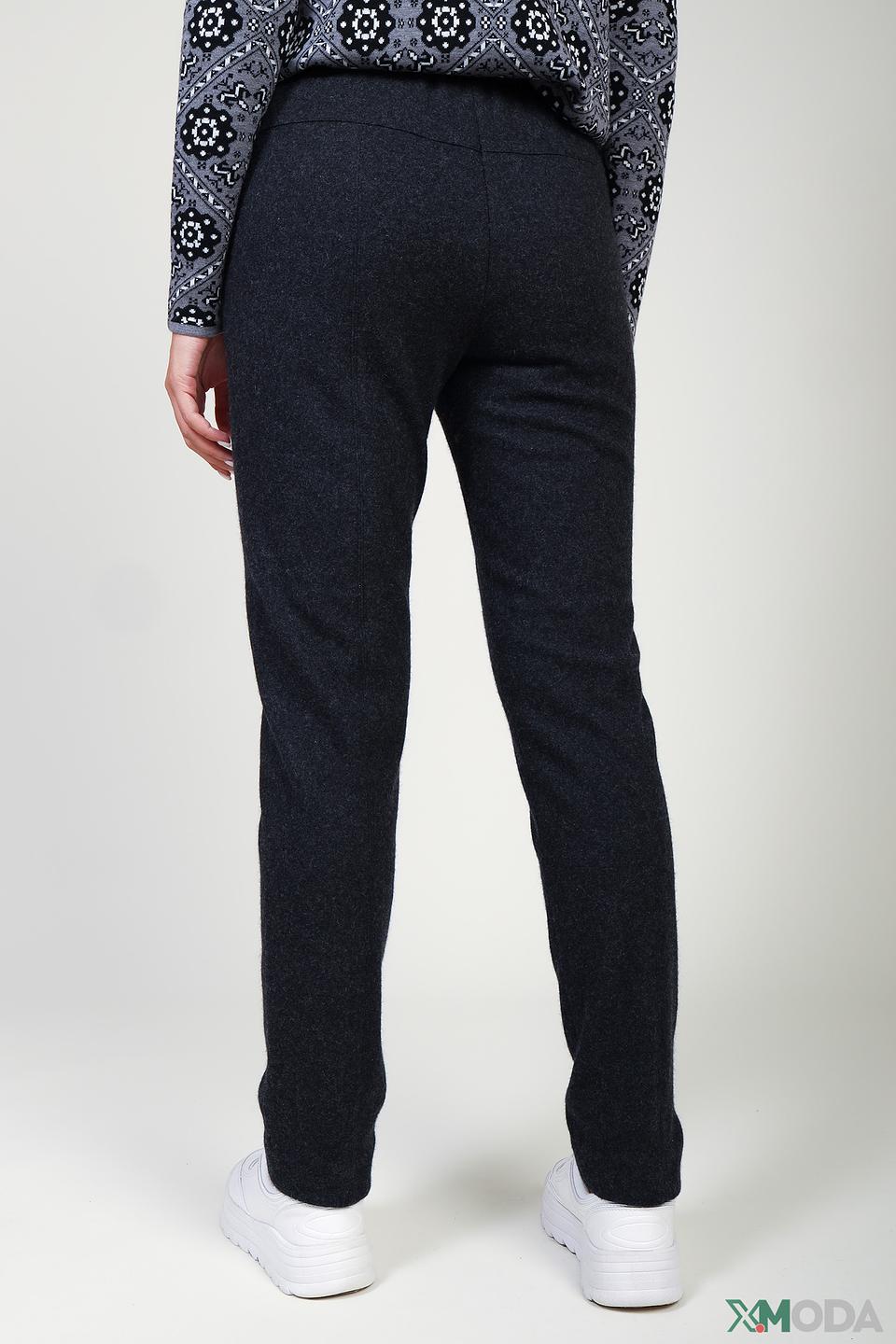 Брюки Pezzo прямые тёмно-синие