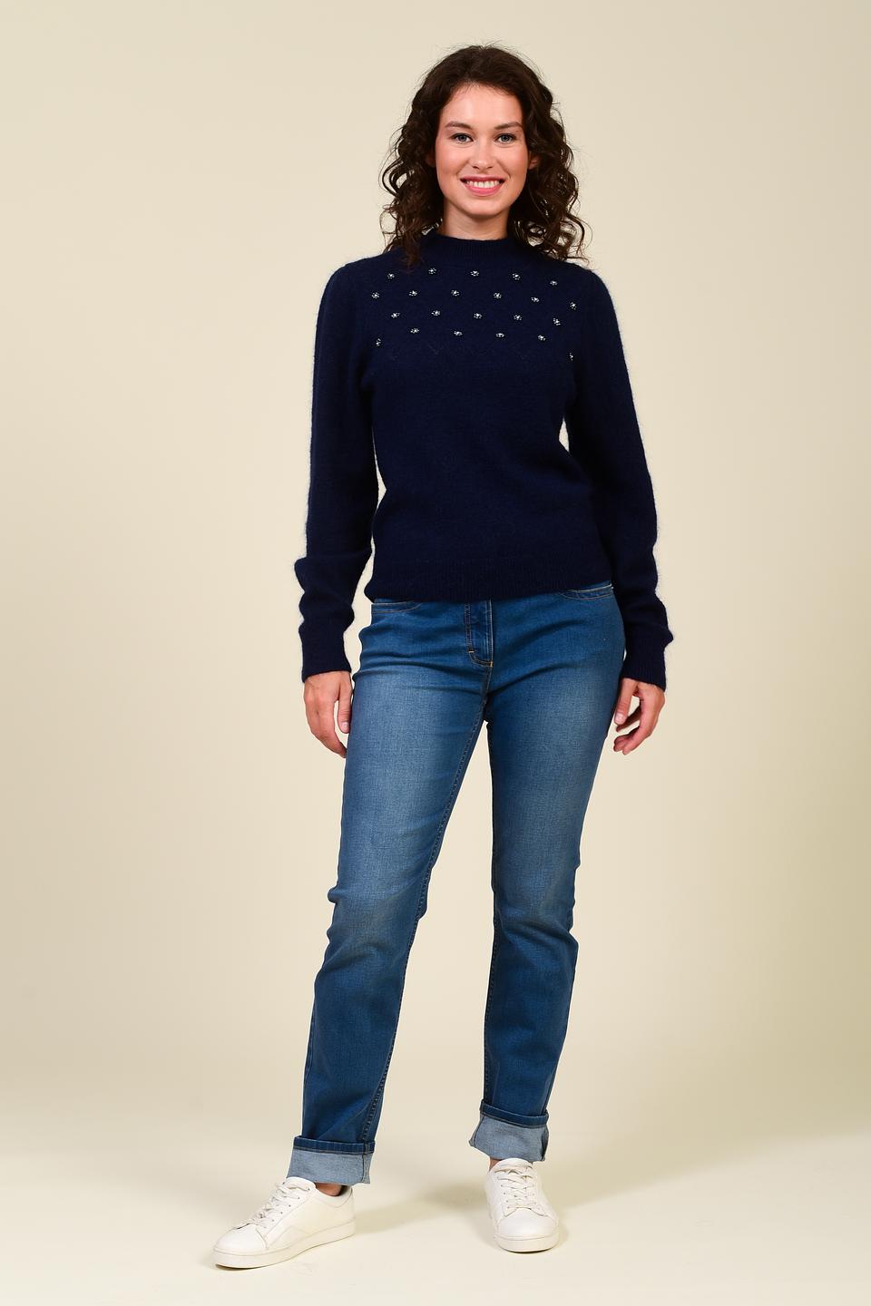 Пуловер Pezzo с вышивкой