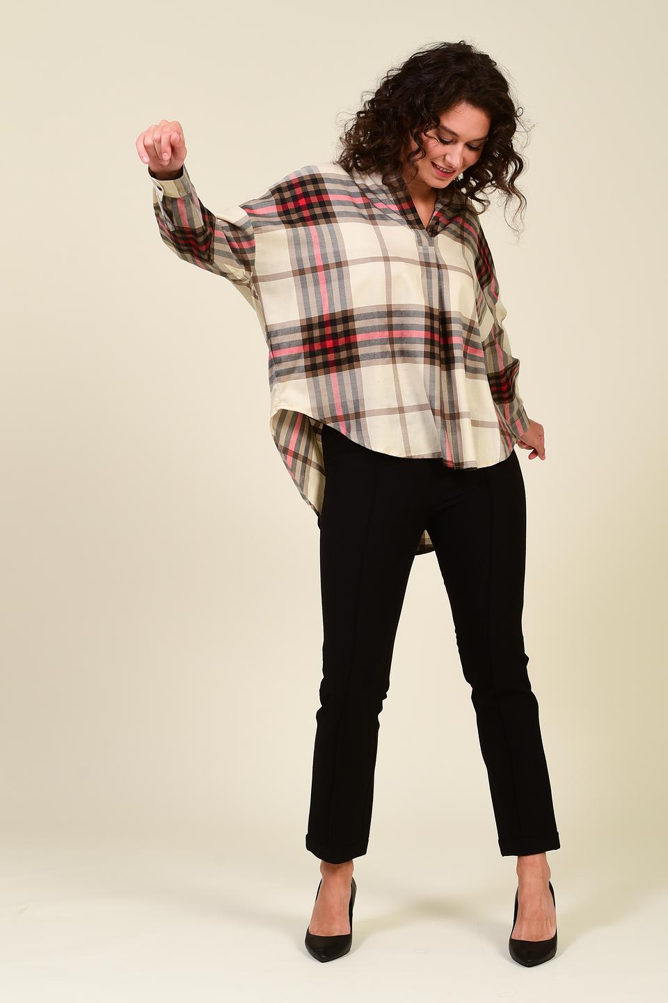 Блуза Pezzo в клетку