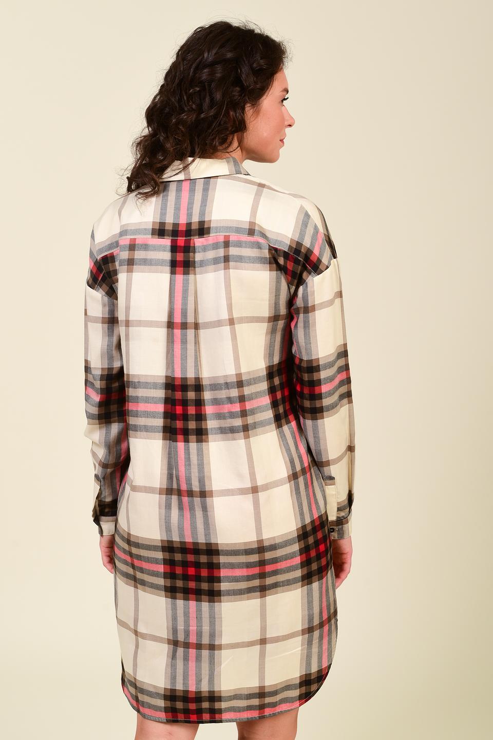 Платье Pezzo в клетку