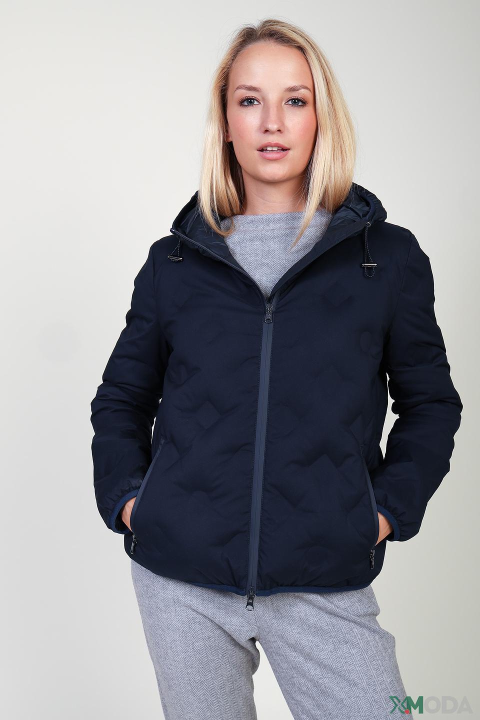 Куртка Pezzo стеганая синяя