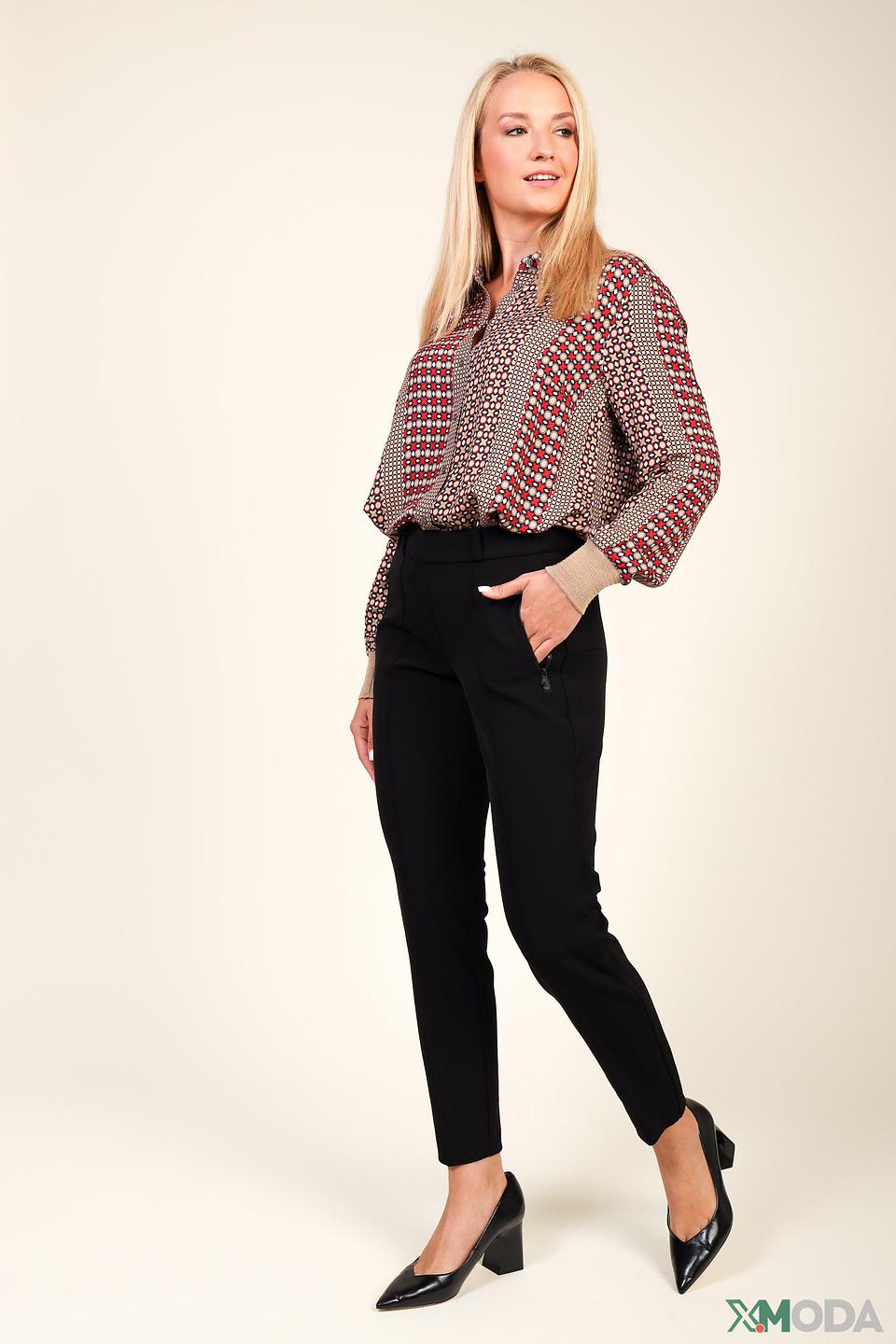 Брюки Cambio чёрные прямые