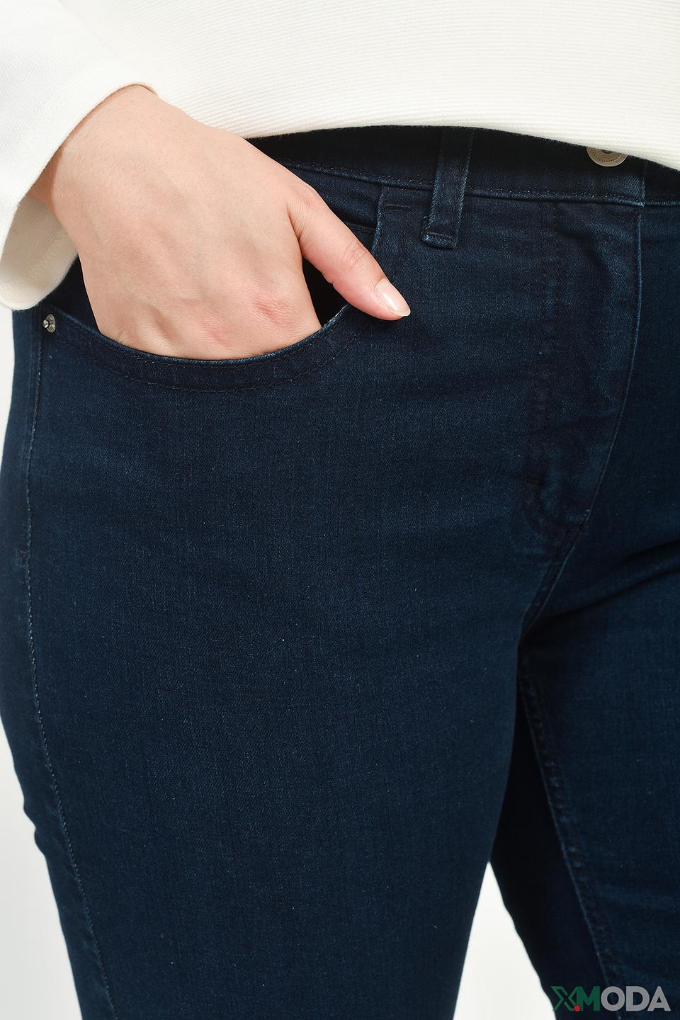 Джинсы Pezzo синие с вышивкой