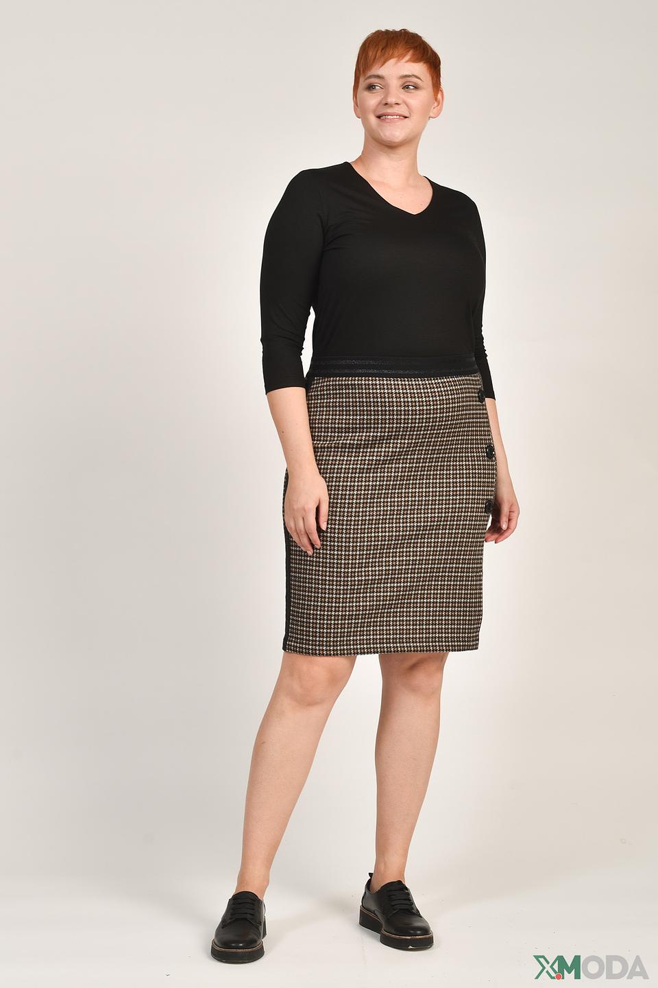Юбка Barbara Lebek в клетку