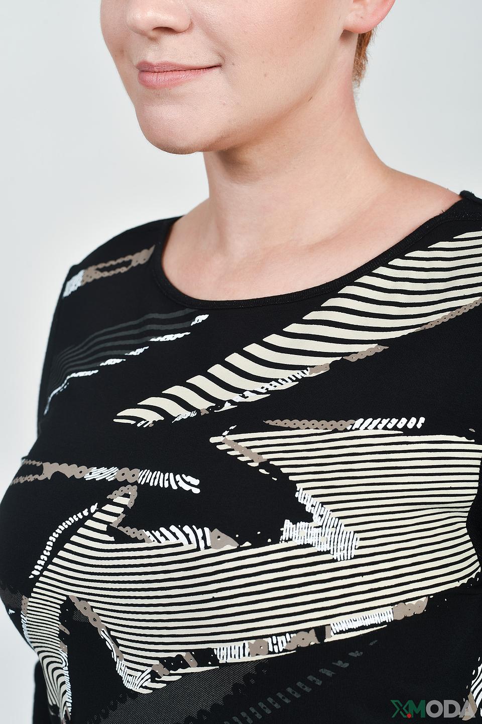 Блуза Lebek с геометрическим принтом