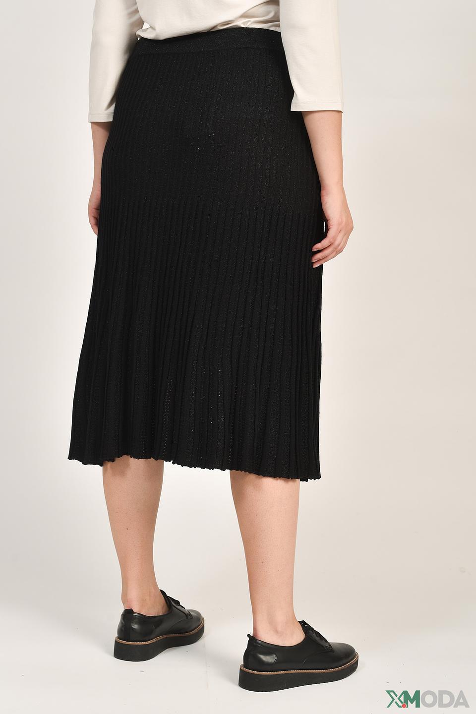 Юбка Barbara Lebek чёрная плиссе