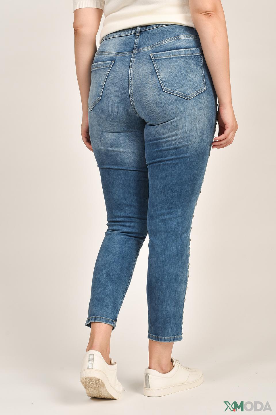 Джинсы Doris Streich с потертостями