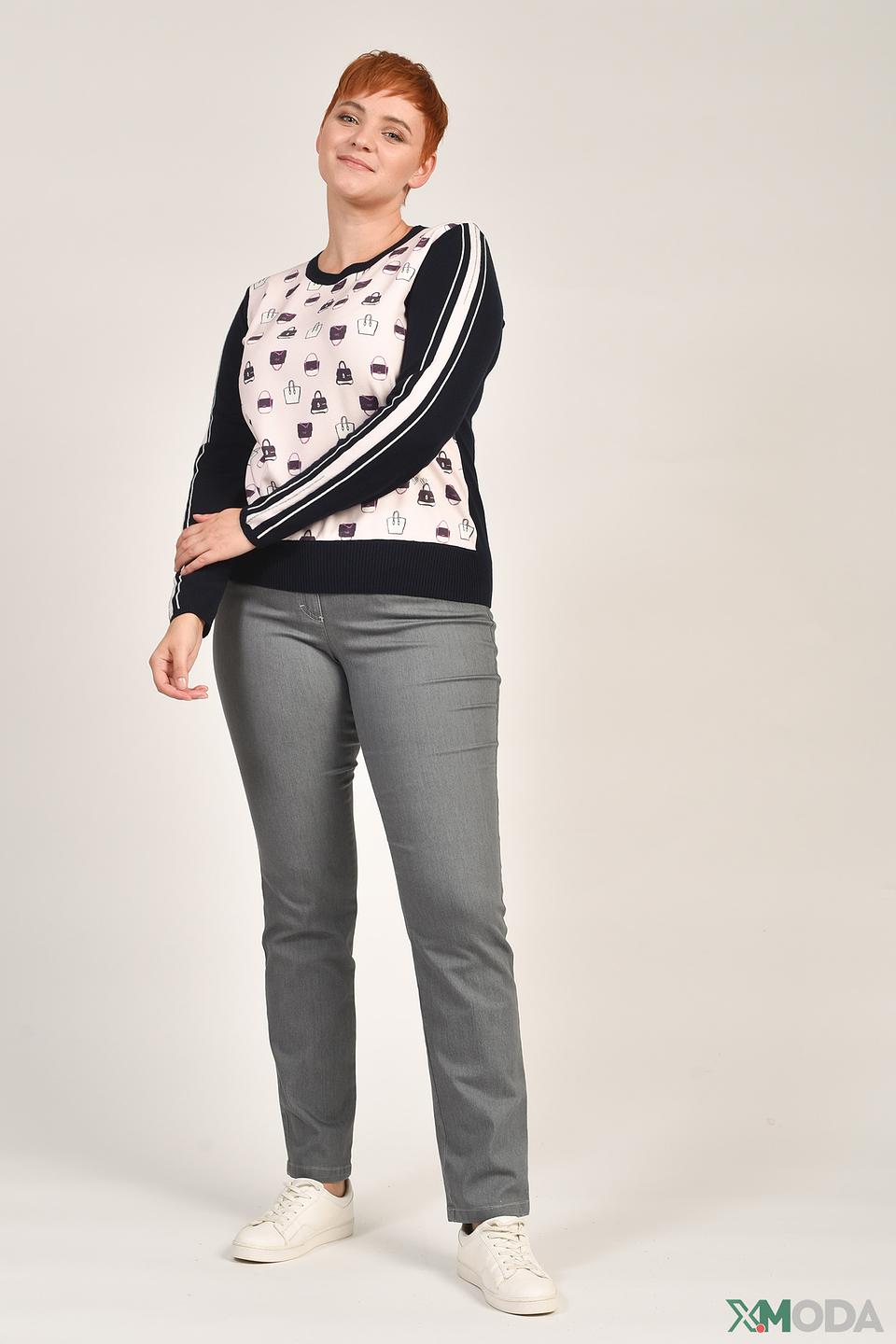 Пуловер Eugen Klein с принтом сумок