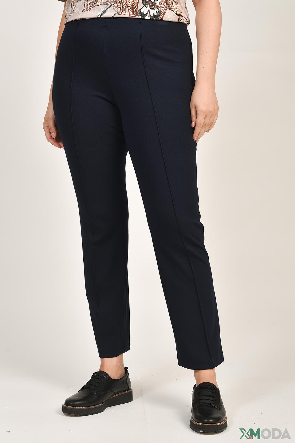 Брюки Lebek классические темно-синие