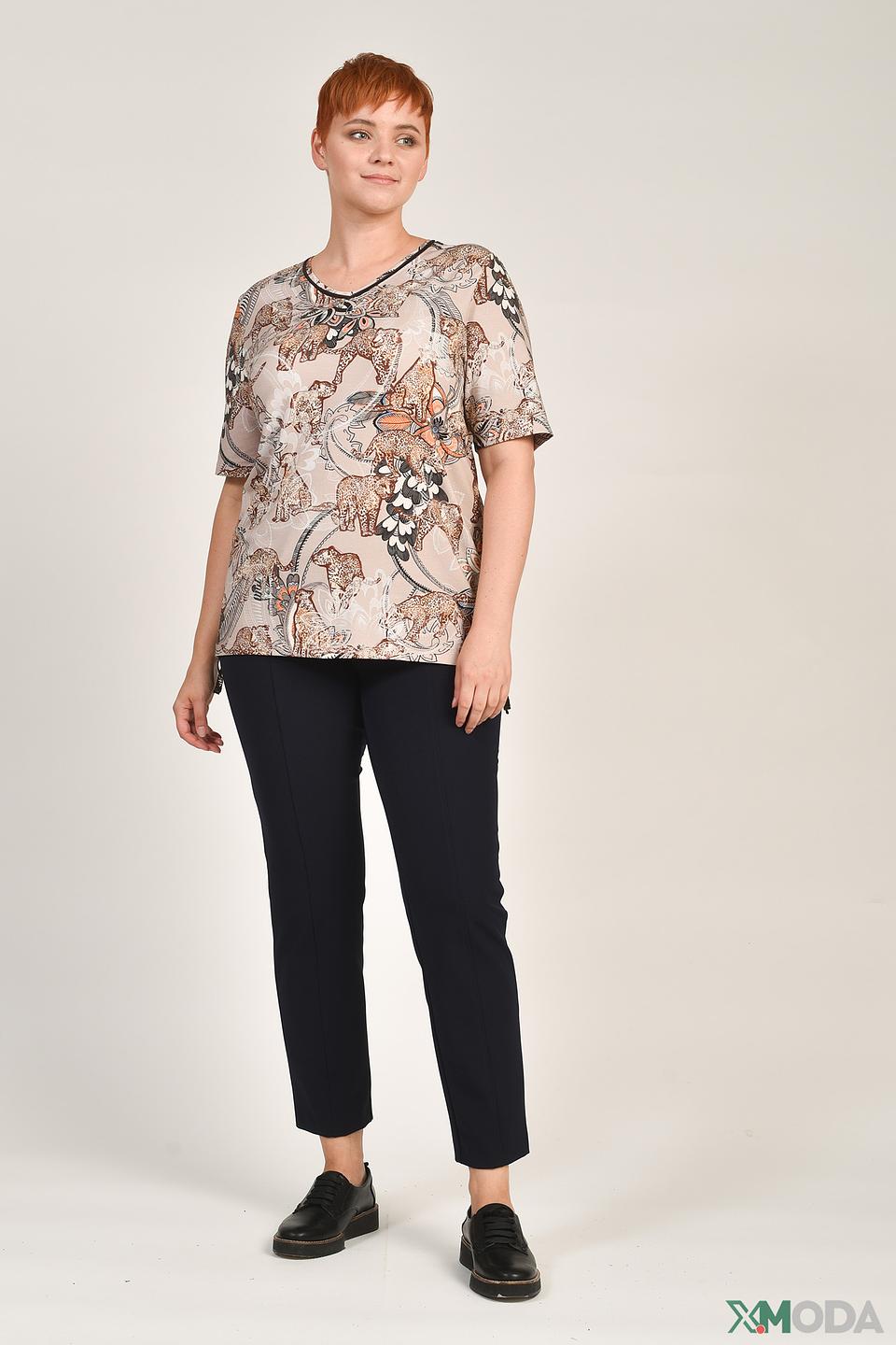 Брюки Rabe collection темно-синие