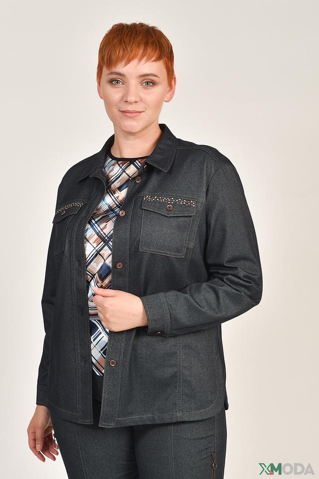 Рубашка Thomas Rabe джинсовая с декором