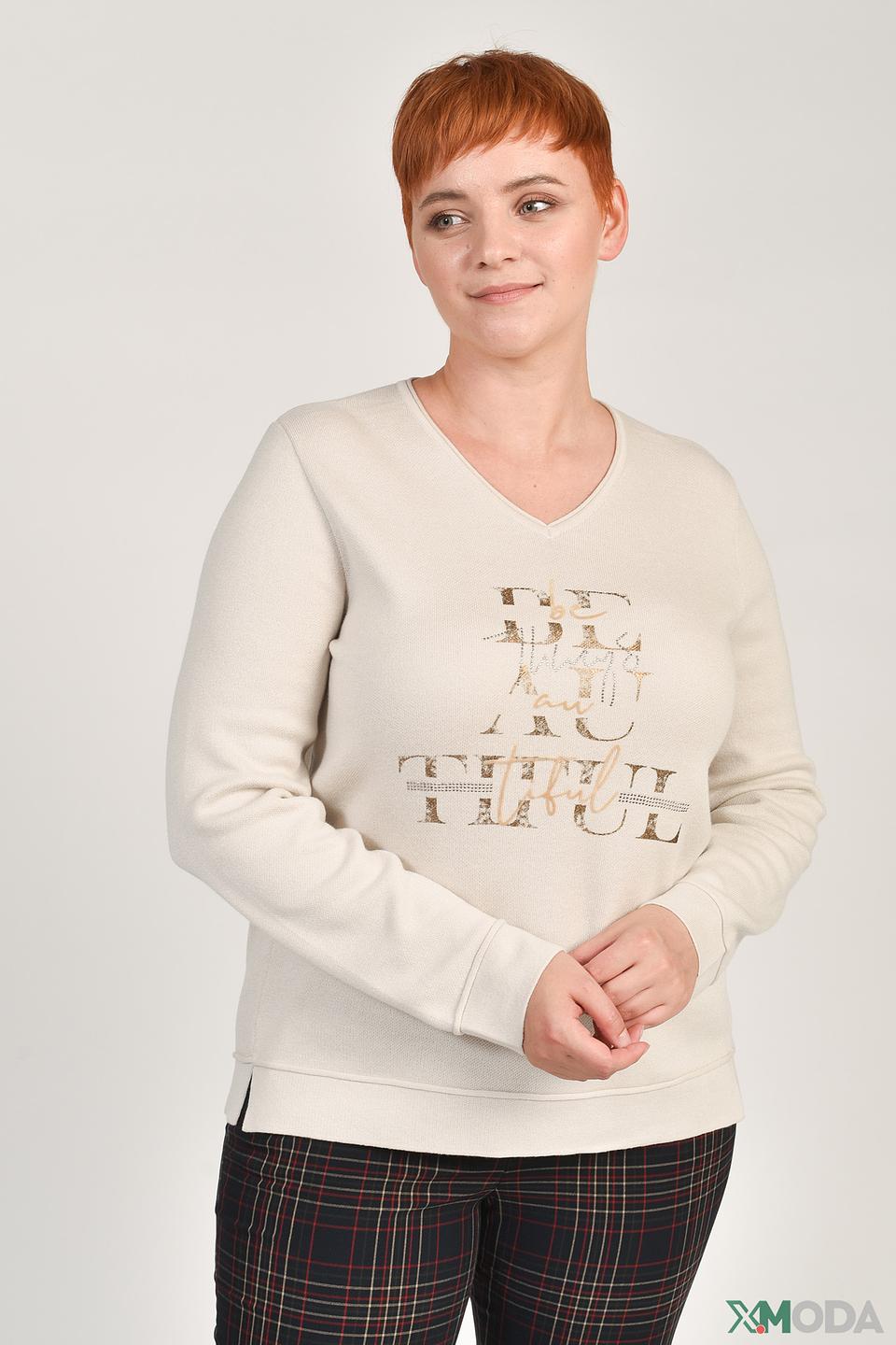 Пуловер Thomas Rabe с принтом