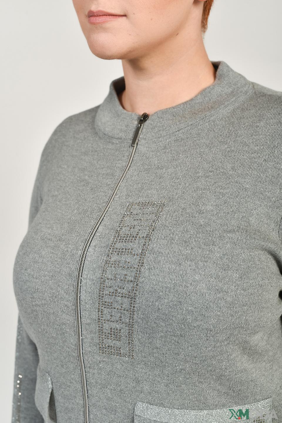 Жакет Thomas Rabe серый с декором