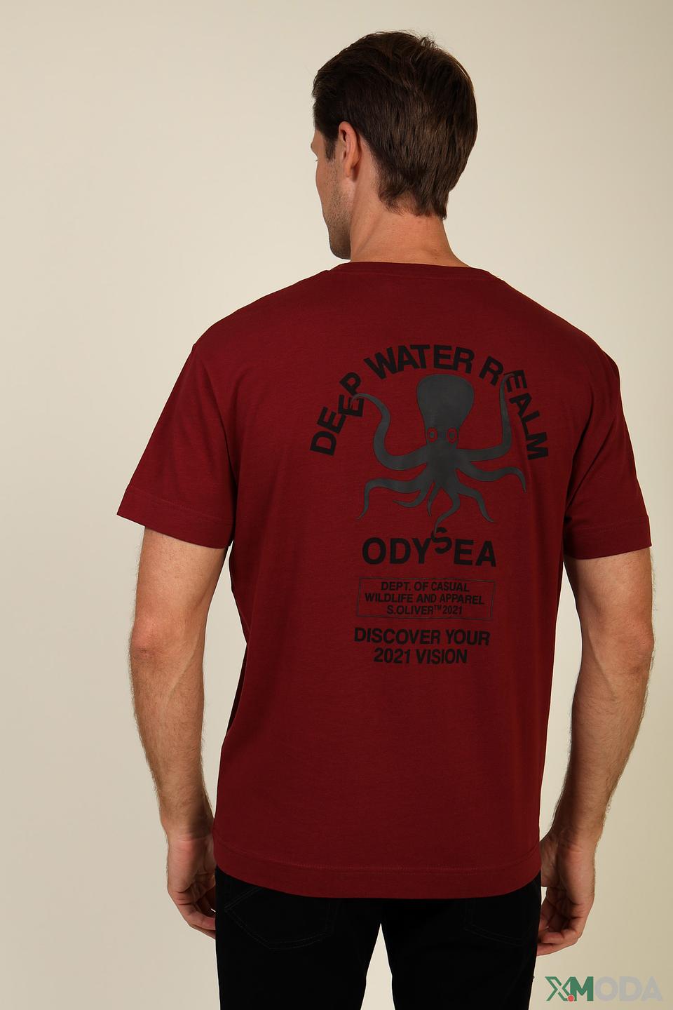 Футболка s.Oliver с принтом