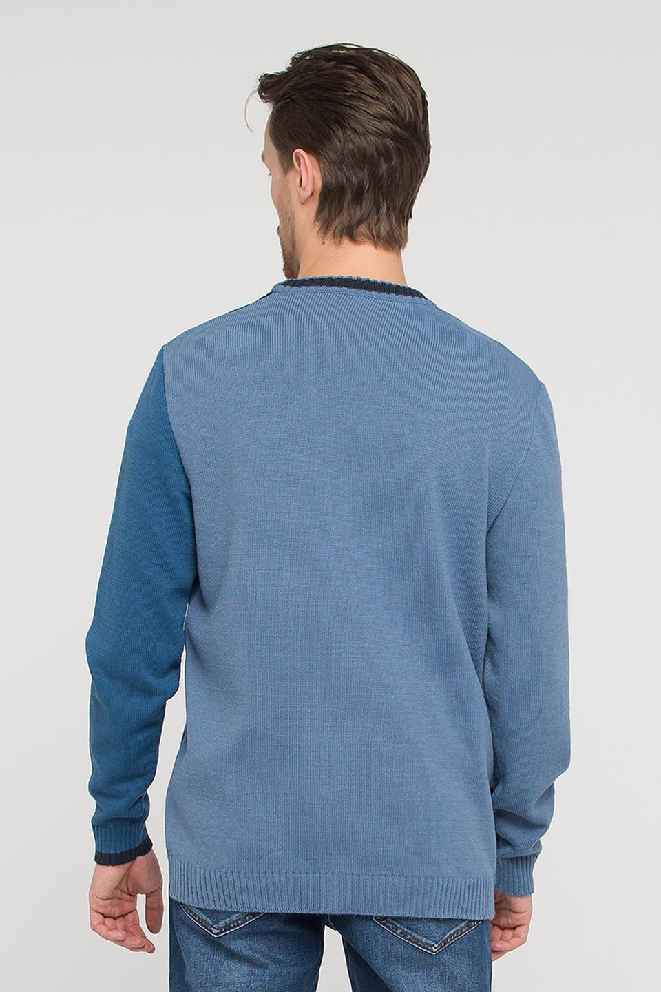 Джемпер VAY мужской двухцветный