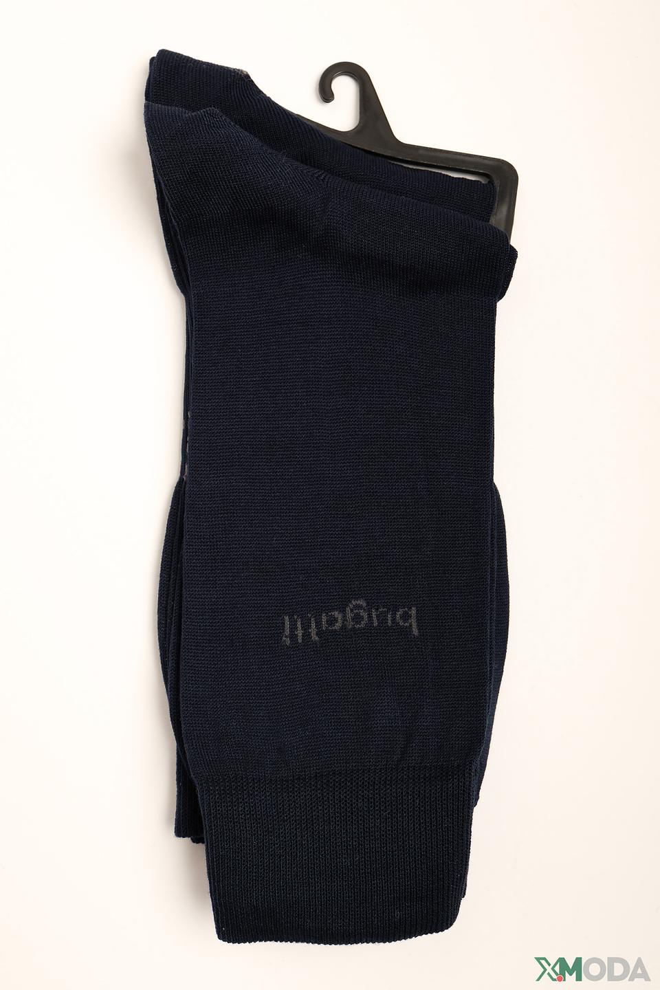 Носки Bugatti ACC мужские темно-синие с логотипом