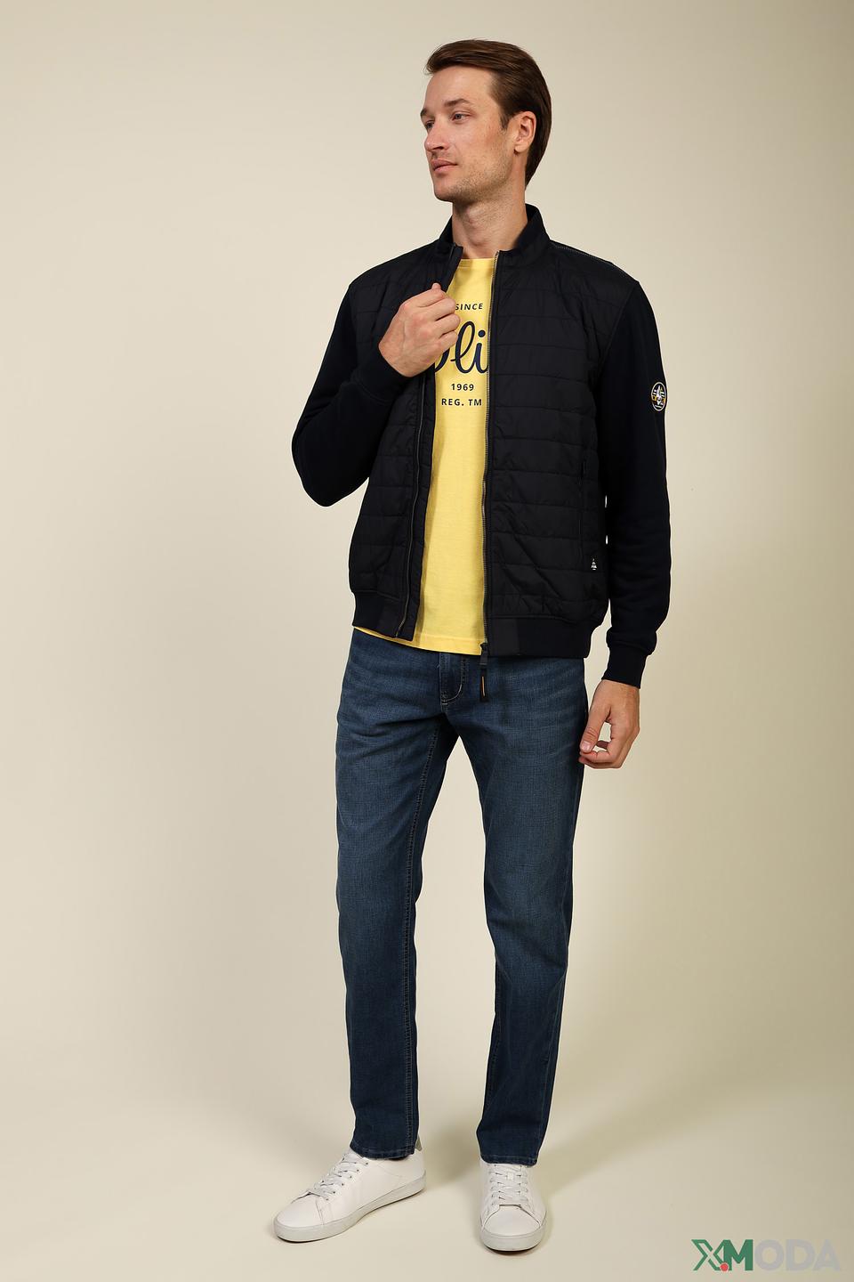 Джинсы Hattric синие прямые