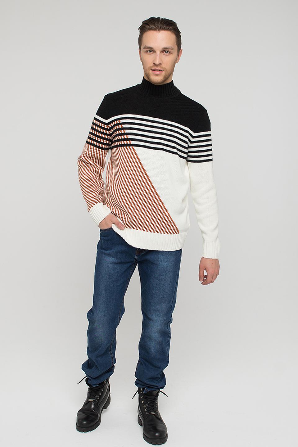 Джемпер BE YOU полосатый