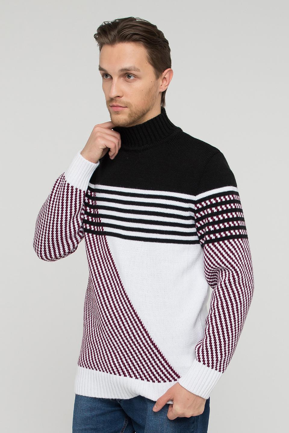 Водолазка BE YOU мужская в полоску