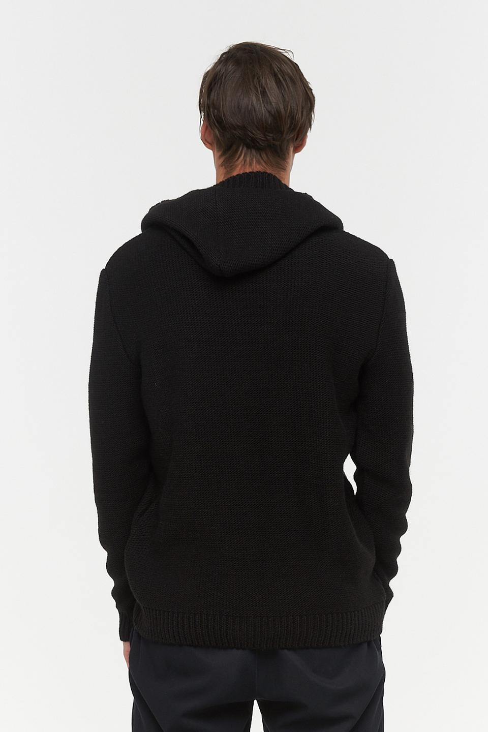 Джемпер BE YOU с капюшоном чёрный