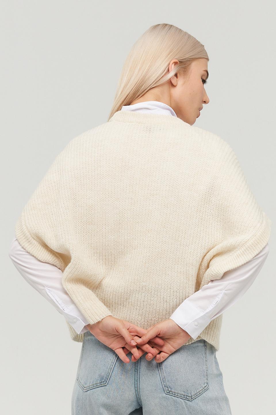 Жилет BE YOU вязаный