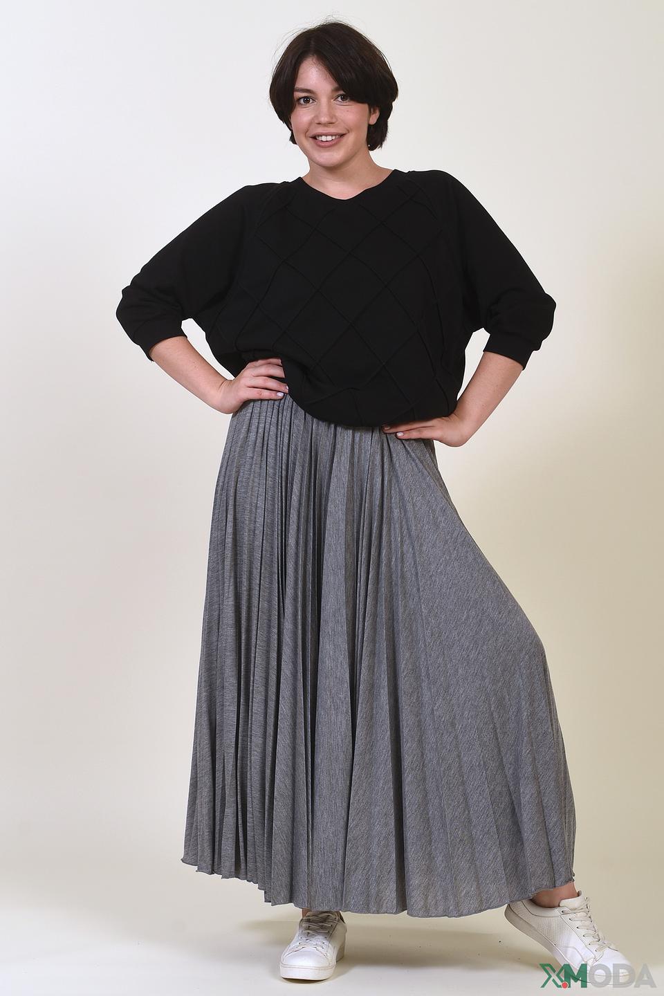 Пуловер Margittes с ромбами чёрный