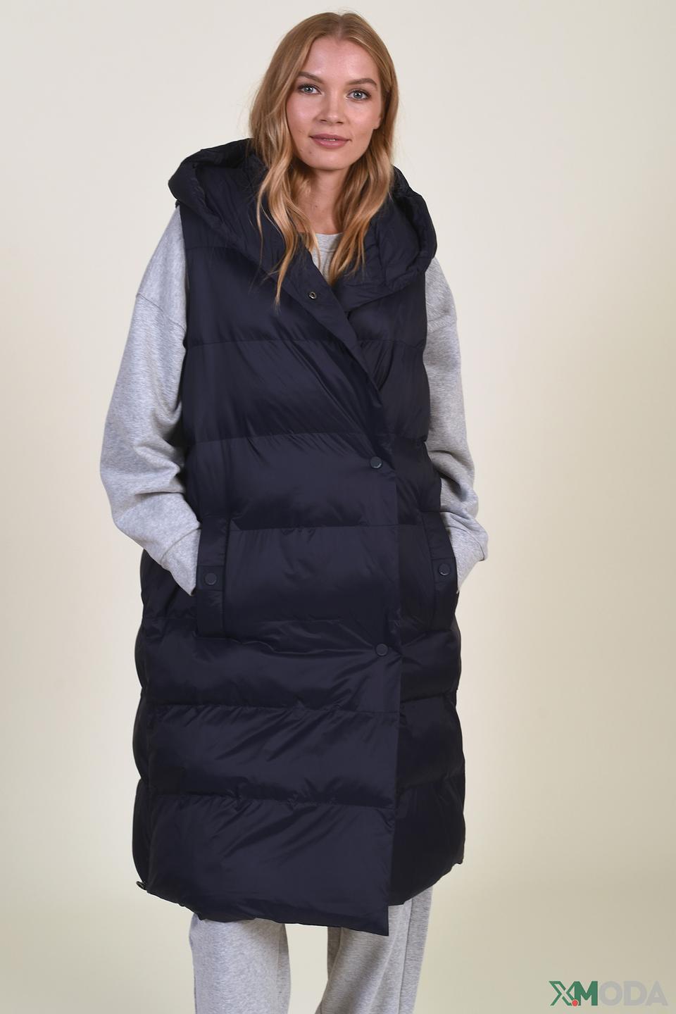 Жилет Bugatti стеганый черный