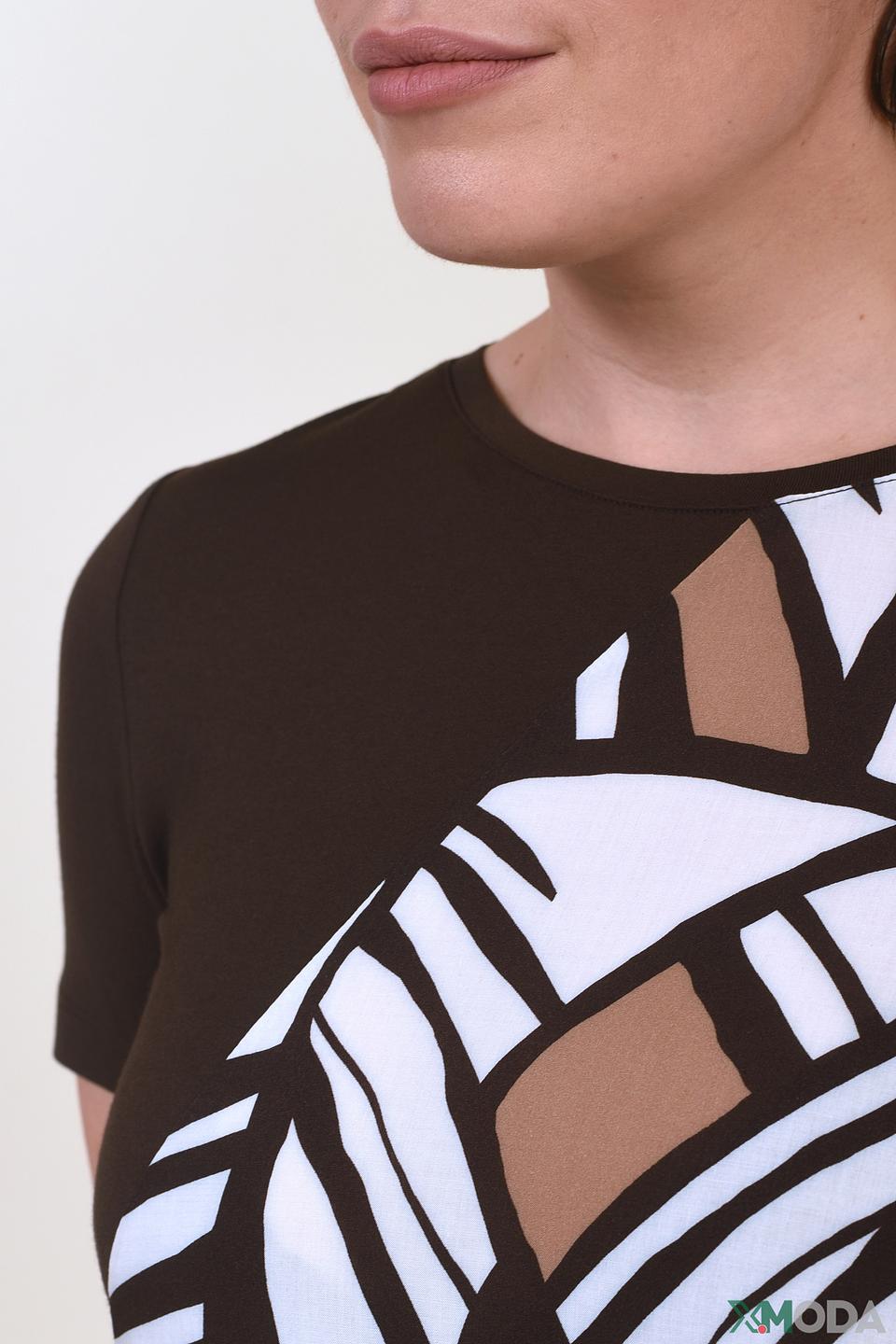 Блуза Taifun с геометрическим принтом