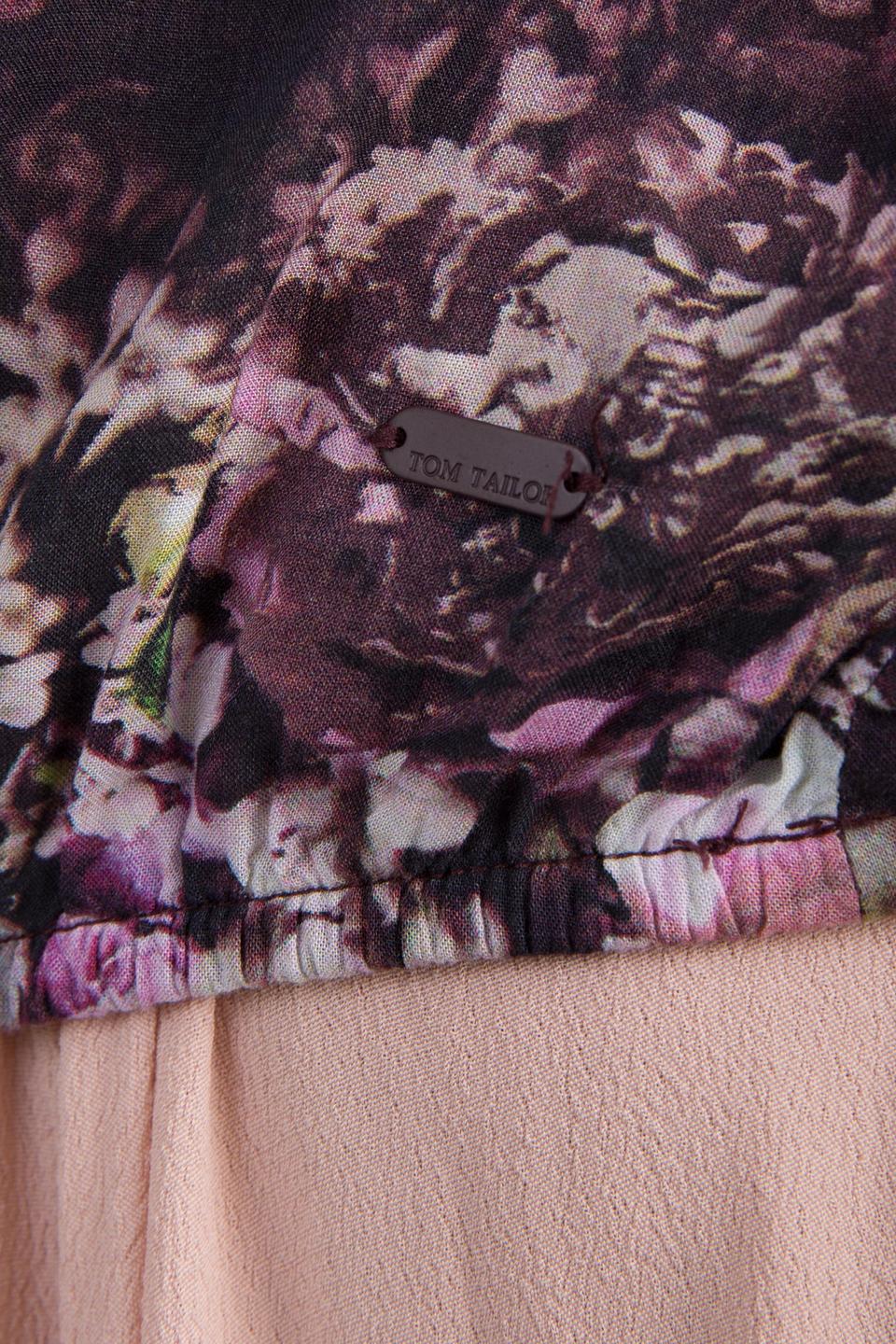 Блуза Tom Tailor с цветочным принтом