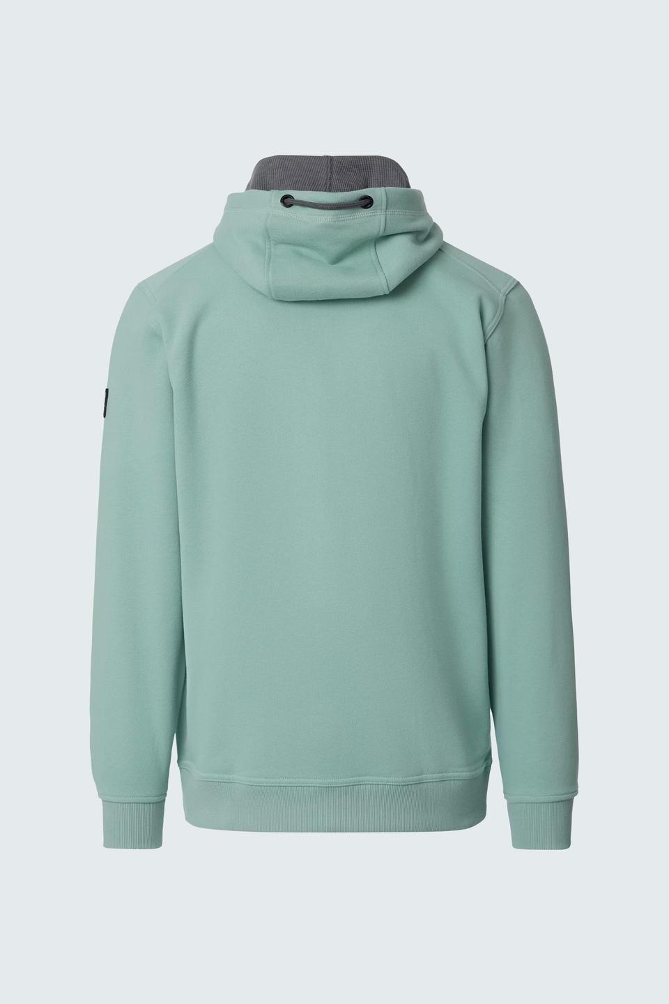 Мятный кардиган с капюшоном Casa Moda
