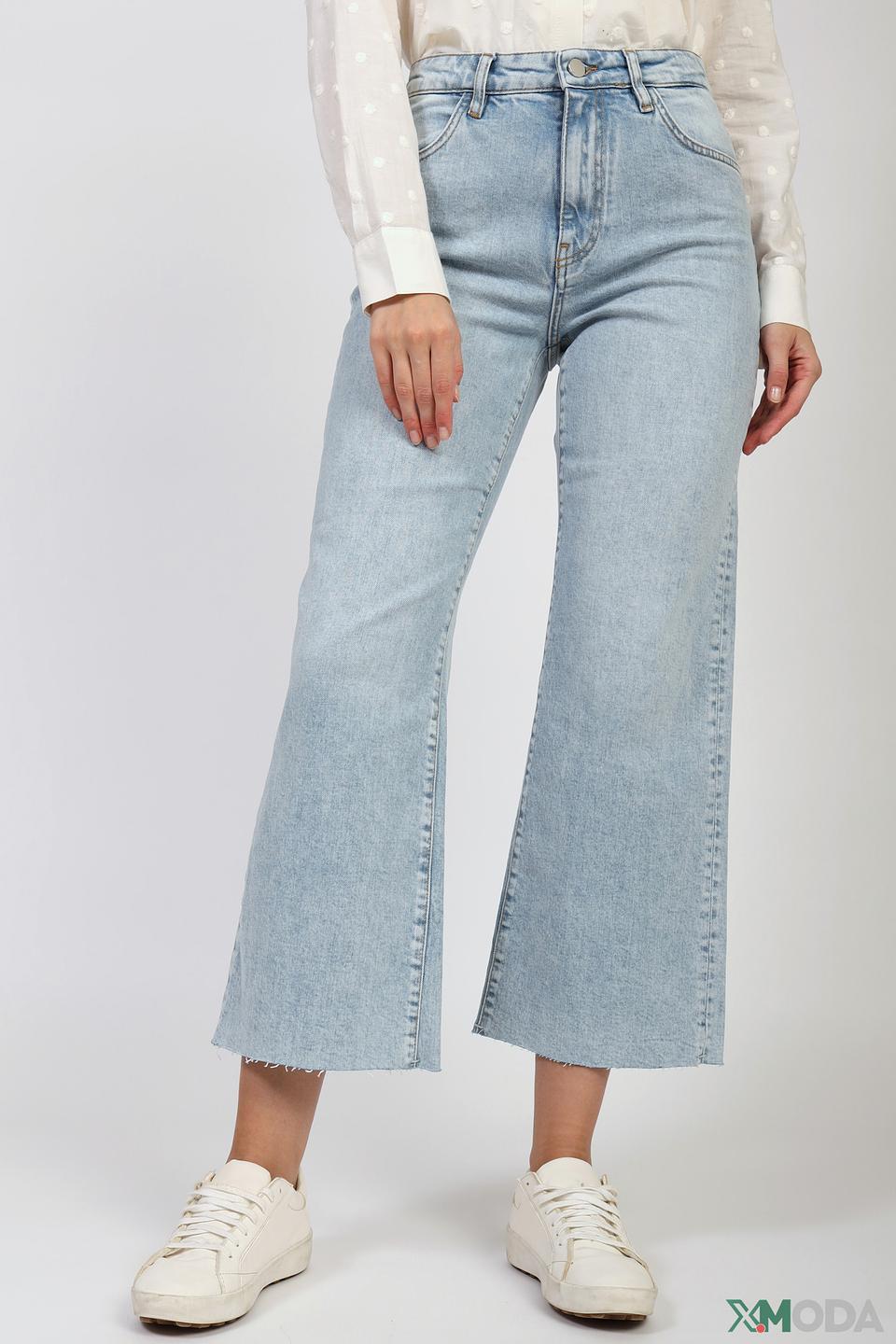 Джинсы клеш Rich and Royal голубые