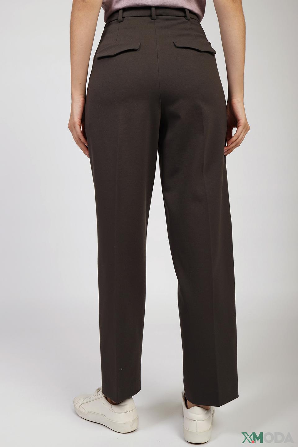 Брюки классические Luisa Cerano коричневые