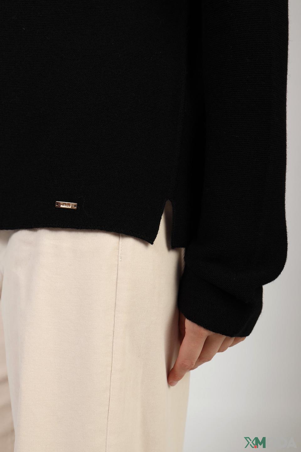 Пуловер Cinque чёрный с высоким горлом